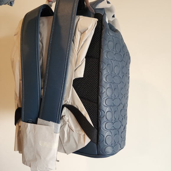 COACH Sullivan Backpack Genuine Leather NWT - Picture 6 of 7